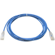 Tripp Lite series Cat6 UTP Patch Cable (RJ45) - M/M, Gigabit, Snagless, Molded, Slim, Blue, 10 ft. - N201-S10-BL