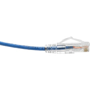 Tripp Lite by Eaton Cat6 UTP Patch Cable (RJ45) - M/M, Gigabit, Snagless, Molded, Slim, Blue, 15 ft. - N201-S15-BL