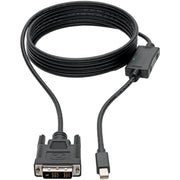 Tripp Lite by Eaton Mini DisplayPort to DVI Adapter Cable (M/M), 1080p, 10 ft. - P586-010-DVI