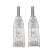 N201-S6N-GY_Tripp Lite by Eaton Cat6 UTP Patch Cable (RJ45) - M/M, Gigabit, Snagless, Molded, Slim, Gray, 6 in.