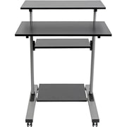 Tripp Lite by Eaton Rolling Standing Desk/Workstation on Wheels, Height Adjustable, Mobile - WWSSRC