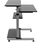 Tripp Lite by Eaton Rolling Standing Desk/Workstation on Wheels, Height Adjustable, Mobile - WWSSRC