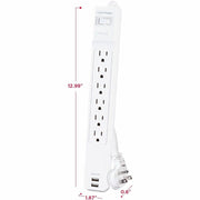 CyberPower Professional CSP606U42A Surge Suppressor/Protector - CSP606U42A