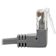 Tripp Lite by Eaton N201-SR2-GY Right-Angle Cat6 UTP Patch Cable - 2 ft., M/M, Slim, Gray - N201-SR2-GY