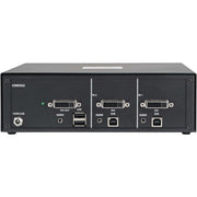 Tripp Lite by Eaton B002-DV1A2 2-Port NIAP PP3.0-Certified DVI-I KVM Switch - B002-DV1A2