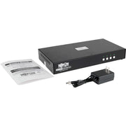 Tripp Lite by Eaton B002-DV1AC4 4-Port NIAP PP3.0-Certified DVI-I KVM Switch - B002-DV1AC4