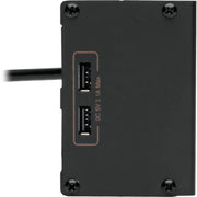 Tripp Lite Isobar Surge Protector Power Strip 4 Outlet 2 USB Charging Ports 8ft Cord - 4 x NEMA 5-15R, 2 x USB - 1440 VA - 3330 J - 120 V AC Input - IBAR4ULTRAUSBB
