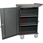 Tripp Lite by Eaton CSC45AC 45-Device AC Charging Station Cart, Black - CSC45AC