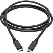 Tripp Lite by Eaton U420-006 USB Type-C to USB Type-C Cable, M/M, 6 ft. - U420-006