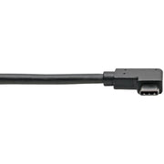Tripp Lite by Eaton U428-06N-F-CRA Right-Angle USB Type-C to Type-A Adapter Cable, M/F, 6 in. - U428-06N-F-CRA