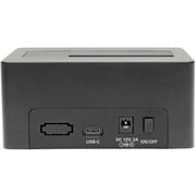 Tripp Lite by Eaton U439-001-CG2 Drive Dock - USB 3.1 Type C Host Interface External - Black - U439-001-CG2