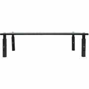 Tripp Lite by Eaton Monitor Riser for Desk, 18 x 11 in. - Height Adjustable, Metal, Black - MR1812M