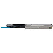 Tripp Lite by Eaton QSFP+ to QSFP+ Active Optical Cable - 40Gb, AOC, M/M, Aqua, 30 m (98.4 ft.) - N28F-30M-AQ