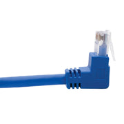 Tripp Lite by Eaton N204-004-BL-UD Cat6 UTP Patch Cable, Up-Angle Male/Down-Angle Male - 4 ft., Blue - N204-004-BL-UD