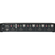 Tripp Lite by Eaton 4-Port HDMI/USB KVM Switch with Audio/Video and USB Peripheral Sharing - B004-HUA4-K