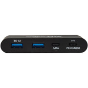 Tripp Lite by Eaton U460-T04-2A2C-1 USB 3.1 C Hub, 5 Gbps, Black - U460-T04-2A2C-1