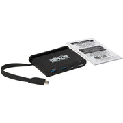 Tripp Lite by Eaton U460-T04-2A2C-1 USB 3.1 C Hub, 5 Gbps, Black - U460-T04-2A2C-1