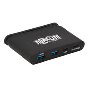 Tripp Lite by Eaton U460-T04-2A2C-1 USB 3.1 C Hub, 5 Gbps, Black - U460-T04-2A2C-1