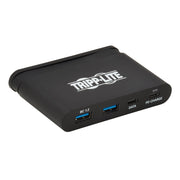 Tripp Lite by Eaton U460-T04-2A2C-2 USB 3.1 C Hub, 10 Gbps, Black - U460-T04-2A2C-2