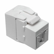 N238-001-GY-TF_Tripp Lite by Eaton N238-001-GY-TF Keystone Jack Cat6a/Cat6/Cat5e, White, TAA