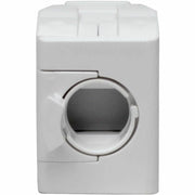 Tripp Lite by Eaton N238-001-GY-TF Keystone Jack Cat6a/Cat6/Cat5e, White, TAA - N238-001-GY-TF