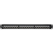 Tripp Lite by Eaton N252-024-SH-K Cat6 24-Port Patch Panel, 1U - N252-024-SH-K