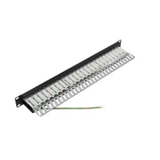 Tripp Lite by Eaton N252-024-SH-K Cat6 24-Port Patch Panel, 1U - N252-024-SH-K