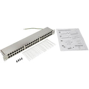 Tripp Lite by Eaton N252-048-SH-K Cat6 48-Port Patch Panel, 1U - N252-048-SH-K