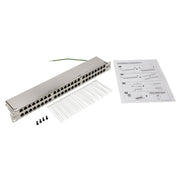 Tripp Lite by Eaton N252-048-SH-K Cat6 48-Port Patch Panel, 1U - N252-048-SH-K