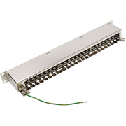 Tripp Lite by Eaton N252-048-SH-K Cat6 48-Port Patch Panel, 1U - N252-048-SH-K