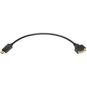 Tripp Lite by Eaton P134-001-GC DisplayPort to DVI Cable Adapter - M/F, Black, 1 ft. - P134-001-GC
