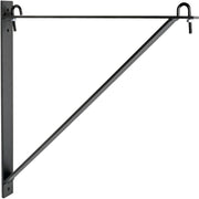 Tripp Lite by Eaton SRLTRISUPPORT Wall Mount Support for Cable Ladder - Black - SRLTRISUPPORT