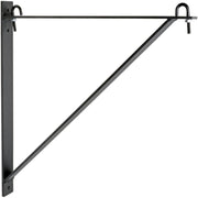 Tripp Lite by Eaton SRLTRISUPPORT Wall Mount Support for Cable Ladder - Black - SRLTRISUPPORT