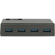 Tripp Lite by Eaton 4-Port USB 3.0 SuperSpeed Hub for Data and USB Charging - USB-A, BC 1.2, 2.4A - U360-004-2F