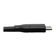 Tripp Lite by Eaton U444-003-DP-BE USB-C to DisplayPort Adapter, M/M, Black, 3 ft. - U444-003-DP-BE