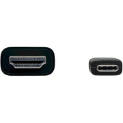 Tripp Lite by Eaton U444-003-H4K6BE USB-C to HDMI Adapter, M/M, Black, 3 ft. - U444-003-H4K6BE