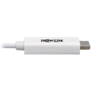 Tripp Lite by Eaton U444-003-H4K6WE USB-C to HDMI Adapter, M/M, White, 3 ft. - U444-003-H4K6WE