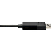 Tripp Lite by Eaton U444-006-DP-BE USB-C to DisplayPort Adapter, M/M, Black, 6 ft. - U444-006-DP-BE