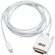Tripp Lite by Eaton U444-010-DE USB-C to DVI Adapter Cable (M/M), White, 10 ft. (3 m) - U444-010-DE