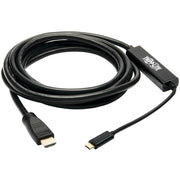 Tripp Lite by Eaton U444-010-H4K6BM USB-C to HDMI Adapter, M/M, Black, 10 ft. - U444-010-H4K6BM