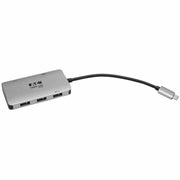 Tripp Lite by Eaton USB 3.1 C Adapter with PD Charging, Gray - U444-06N-H3U-C