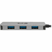 Tripp Lite by Eaton USB 3.1 C Adapter with PD Charging, Gray - U444-06N-H3U-C