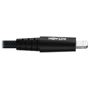 Tripp Lite by Eaton Heavy-Duty USB-A to Lightning Cable (M/M), Gray, 6 ft. (1.8 m) - M100-006-GY-MAX