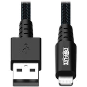 Tripp Lite by Eaton Heavy-Duty USB-A to Lightning Cable (M/M), Gray, 6 ft. (1.8 m)