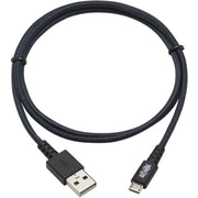 Tripp Lite by Eaton Micro-USB/USB Data Transfer Cable - U050-003-GY-MAX