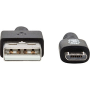 Tripp Lite by Eaton Micro-USB/USB Data Transfer Cable - U050-010-GY-MAX