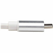 Tripp Lite by Eaton USB-C to 3.5 mm Stereo Audio Adapter - USB 2.0, Silver - U437-002