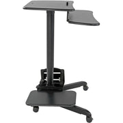 Tripp Lite by Eaton Rolling Desk TV/Monitor Cart - Height Adjustable - WWSSRDSTC