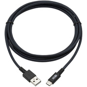 Tripp Lite by Eaton U038-006-GY-MAX Heavy-Duty USB-A to USB-C Cable (M/M), Gray, 6 ft. (1.8 m) - U038-006-GY-MAX