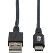 Tripp Lite by Eaton U038-006-GY-MAX Heavy-Duty USB-A to USB-C Cable (M/M), Gray, 6 ft. (1.8 m)